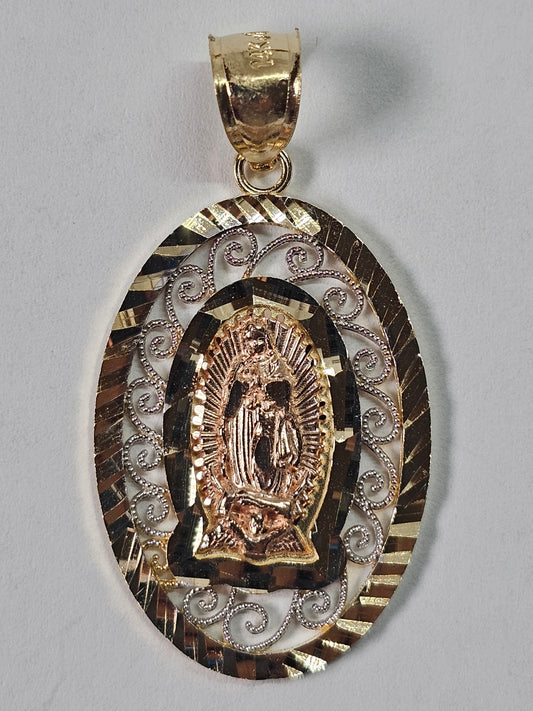Dige Virgen de Guadalupe 14k