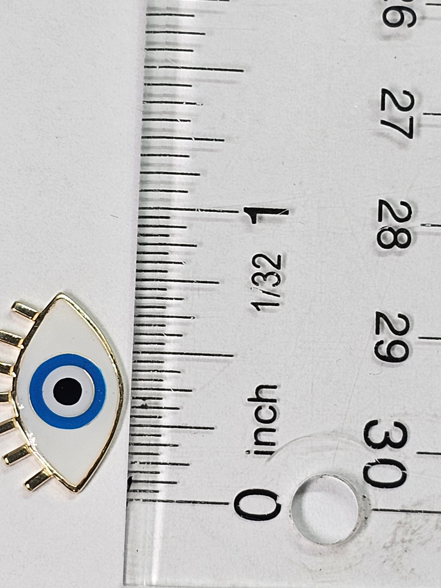 Dige ojo turco 14k oro