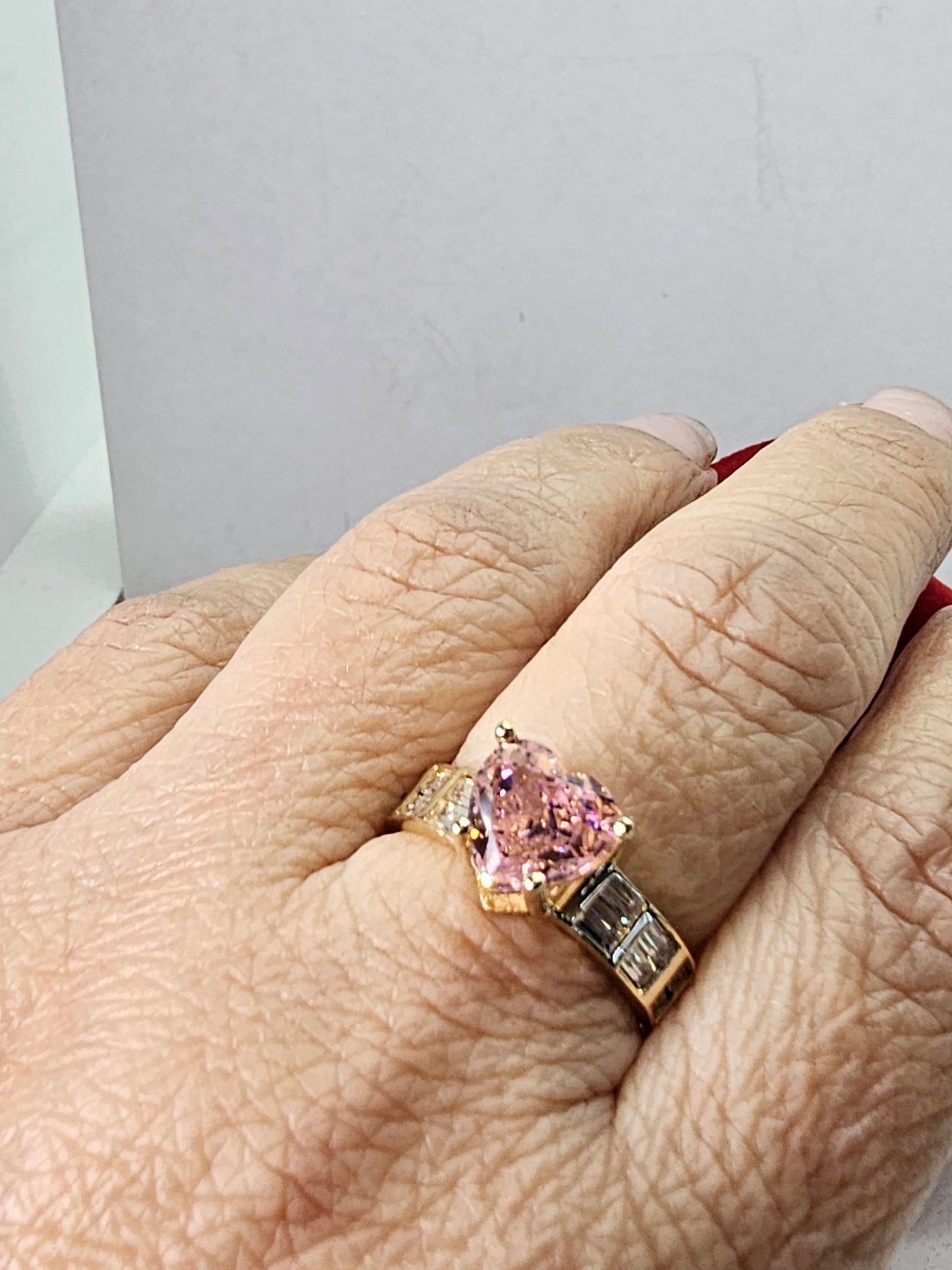 Anillo 14k De corazón