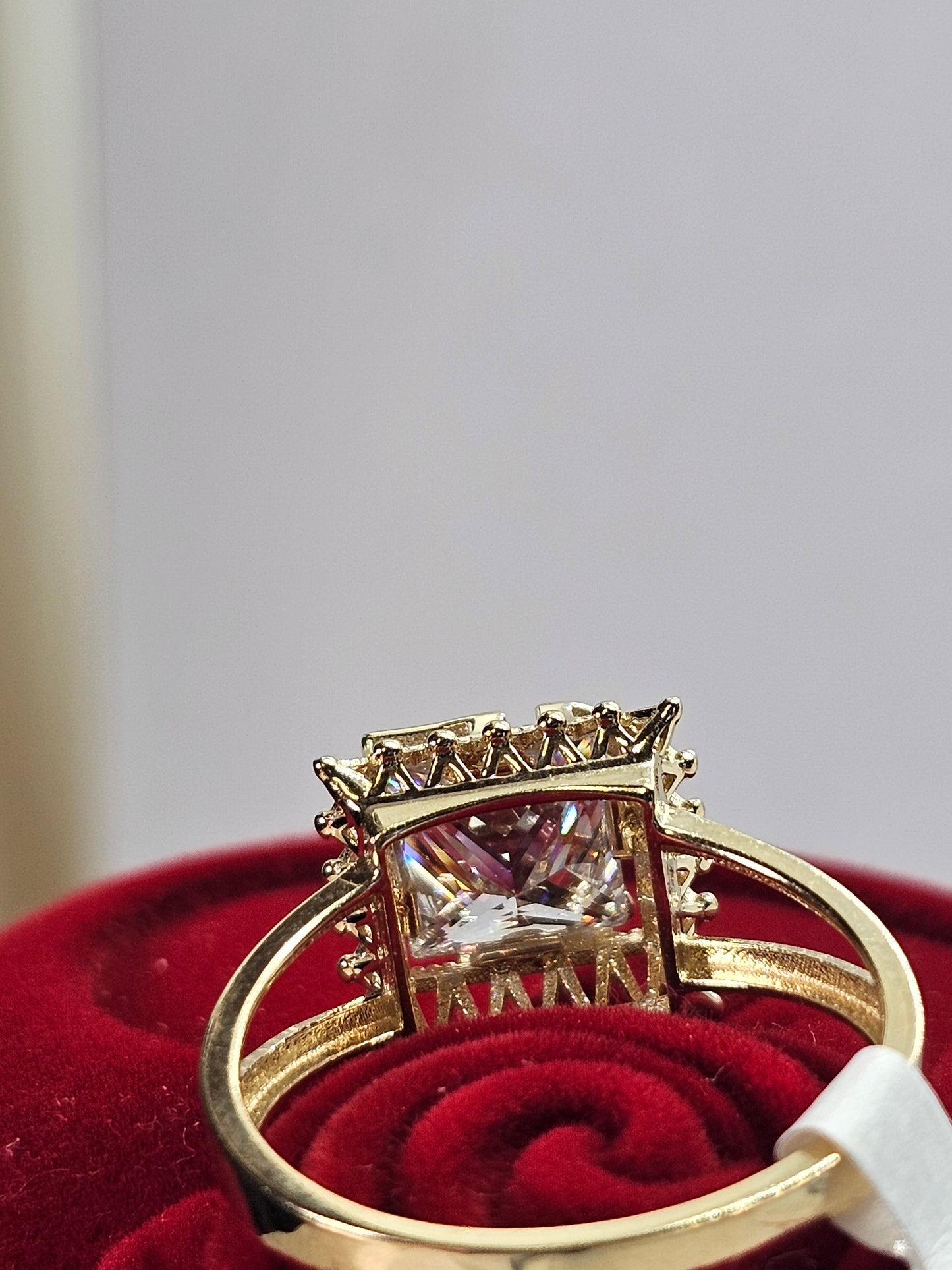 14K Gold Quinceañera Ring - Anillo de 15 Años 14k