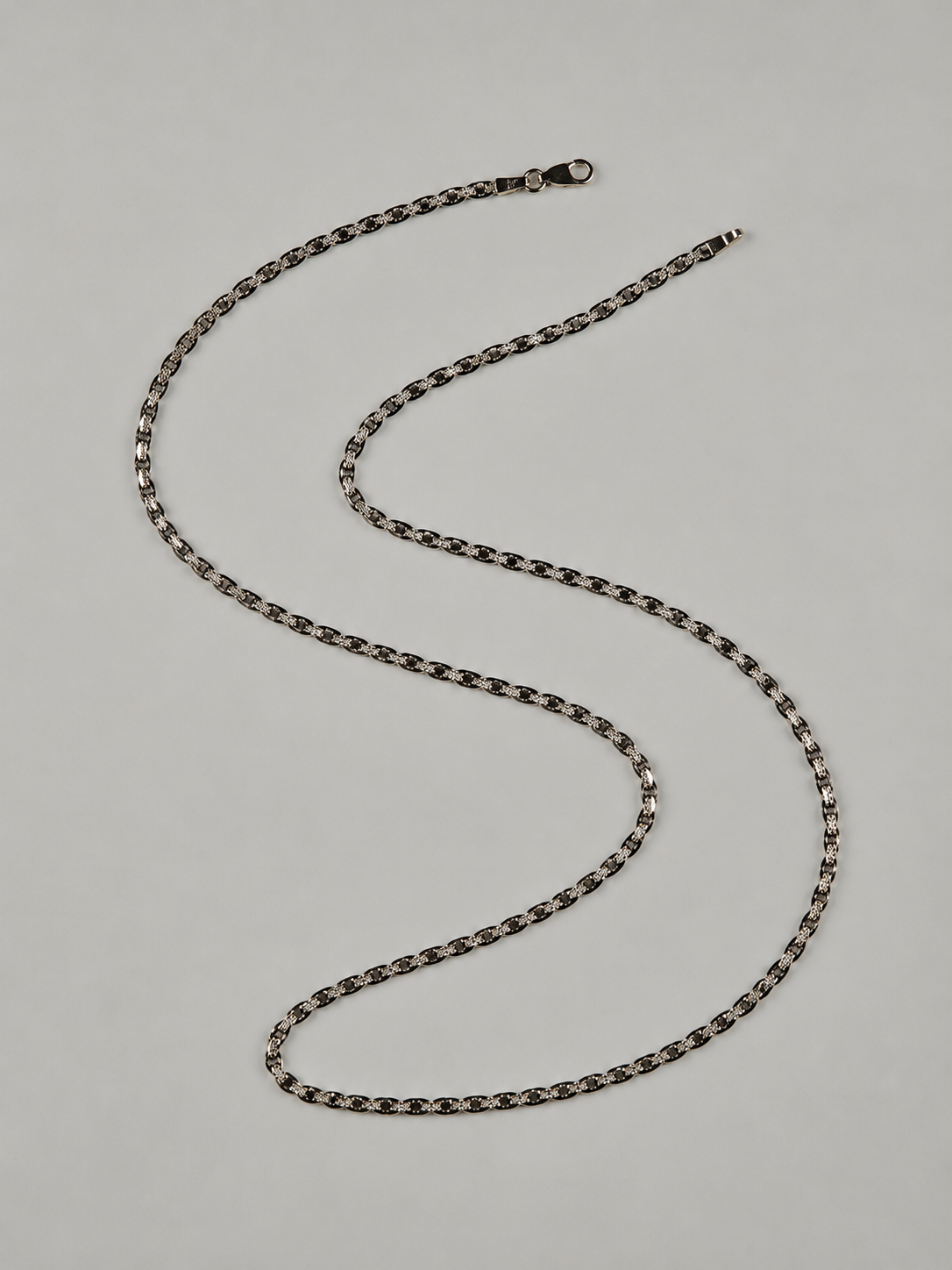14K Yellow Gold Diamond-Cut Marquise Link Chain – 2 mm