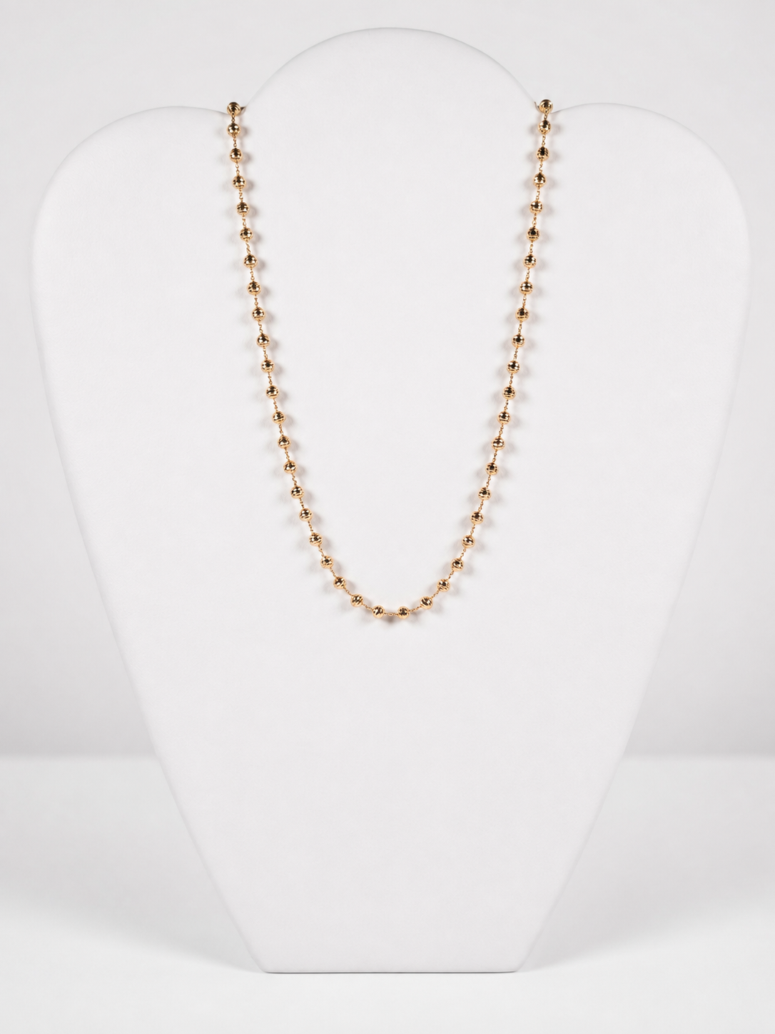 14K Yellow Gold Bolo Style Bead Chain