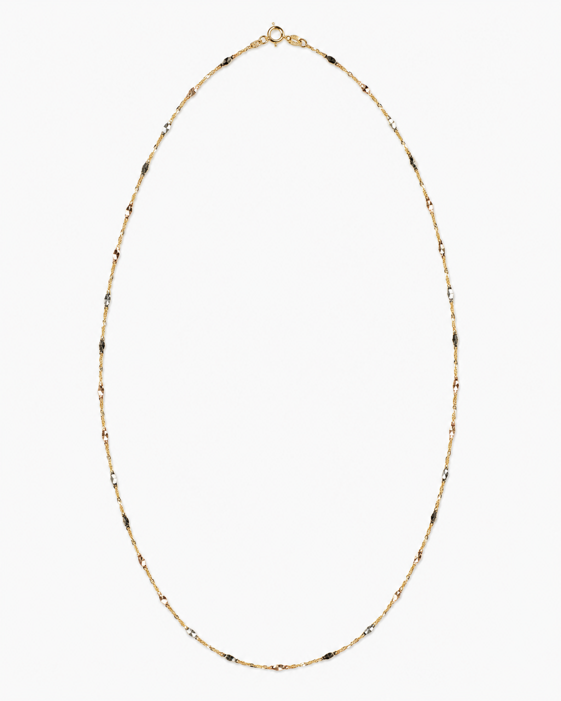 14K Yellow Gold Stamped Singapore Chain 1.4 mm