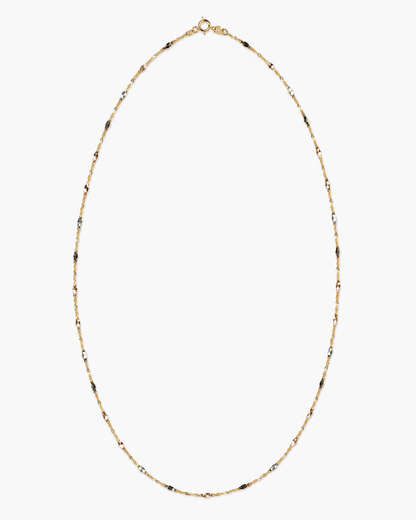 14K Yellow Gold Stamped Singapore Chain 1.4 mm