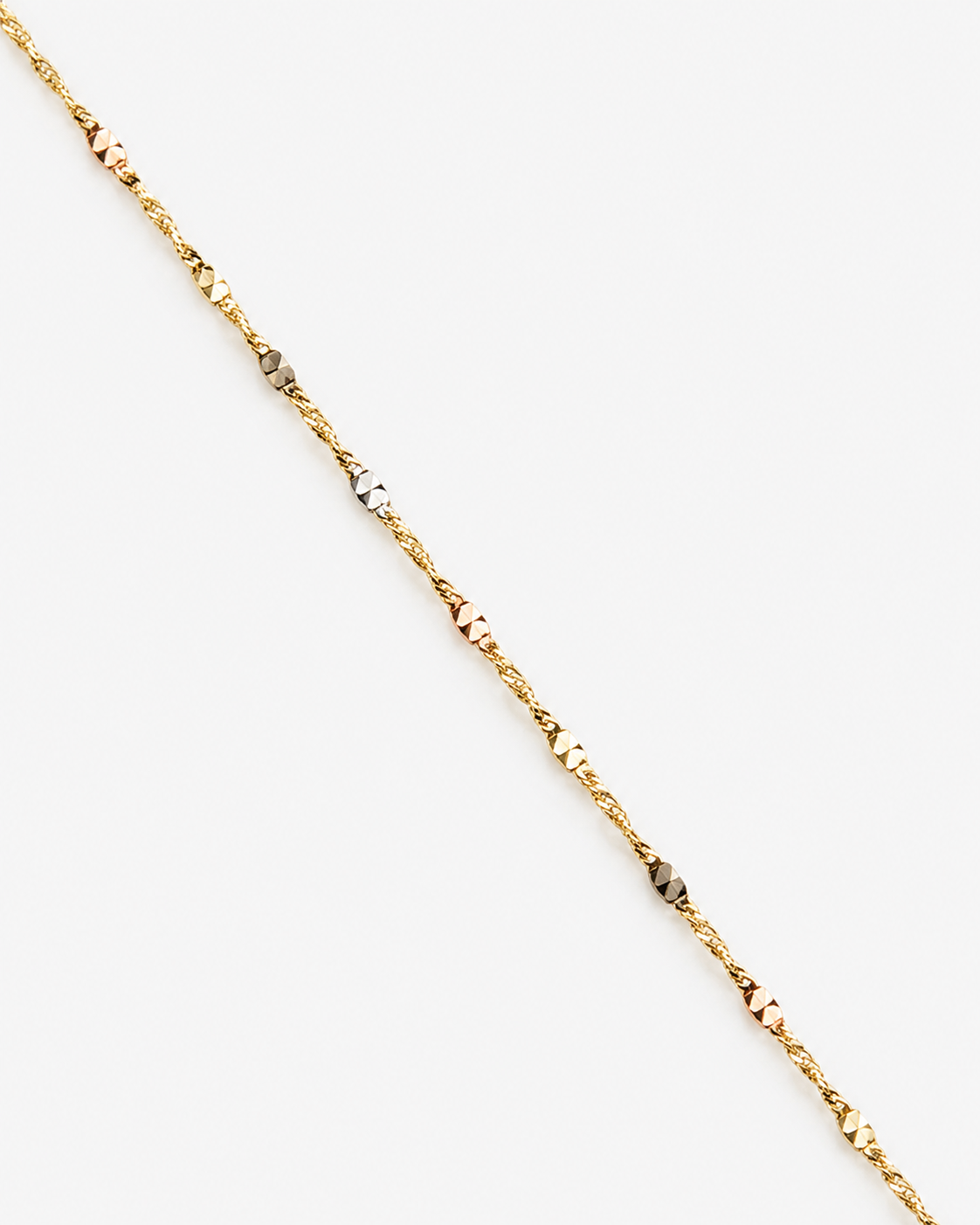 14K Yellow Gold Stamped Singapore Chain 1.4 mm