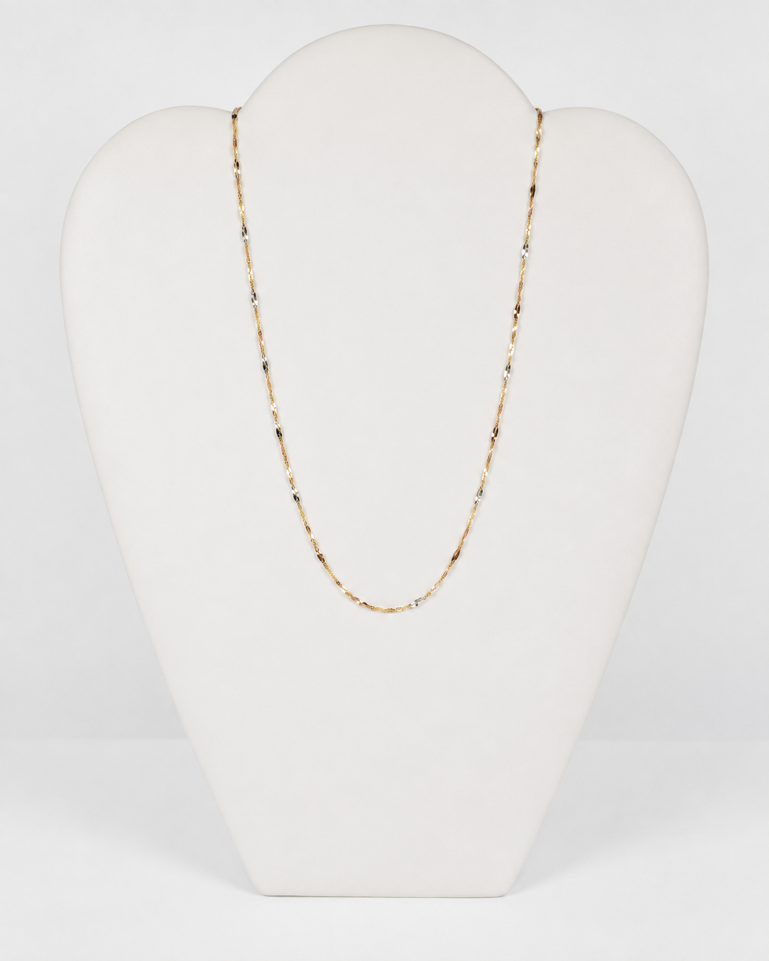 14K Yellow Gold Stamped Singapore Chain 1.4 mm