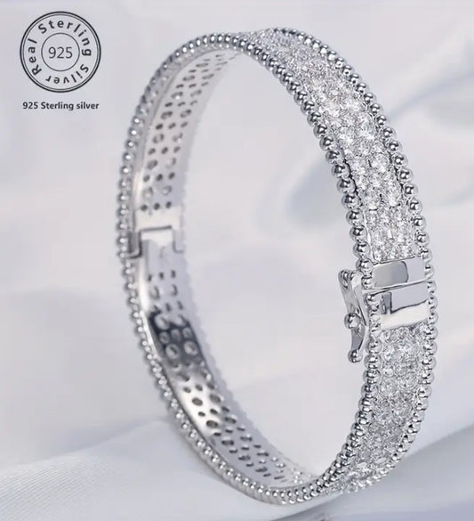 Pulsera de plata de ley 925 italiana