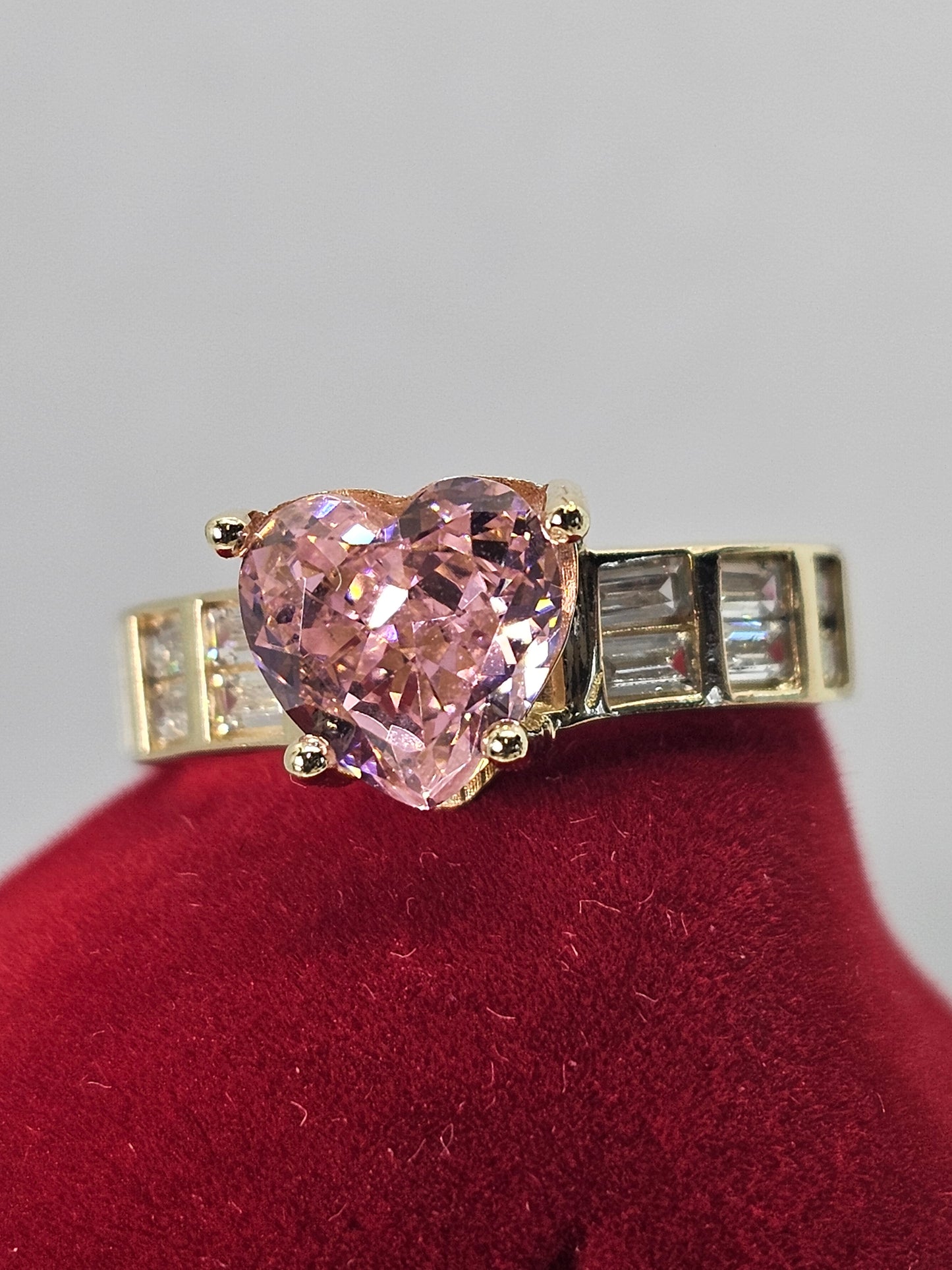 Anillo 14k De corazón