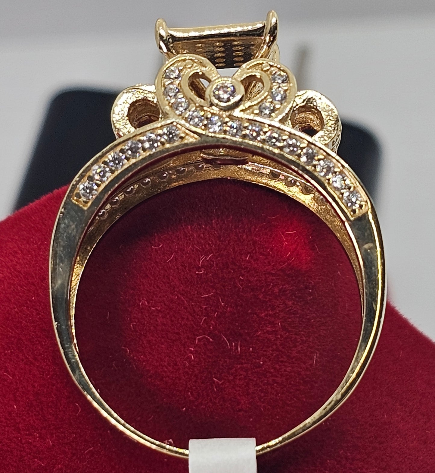 Anillo Princesa 14k Oro solido