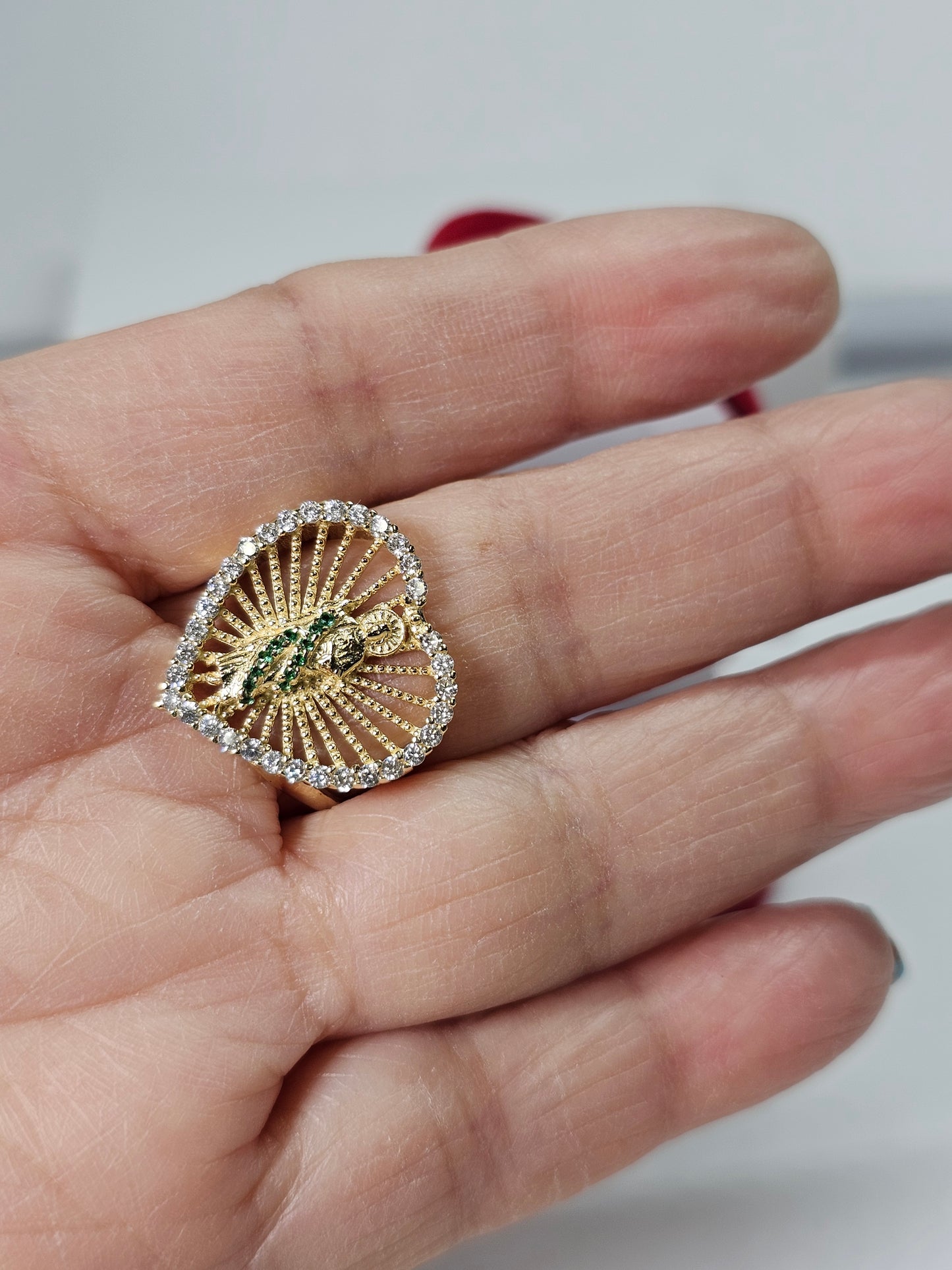 Anillo san Judas Tadeo 10k