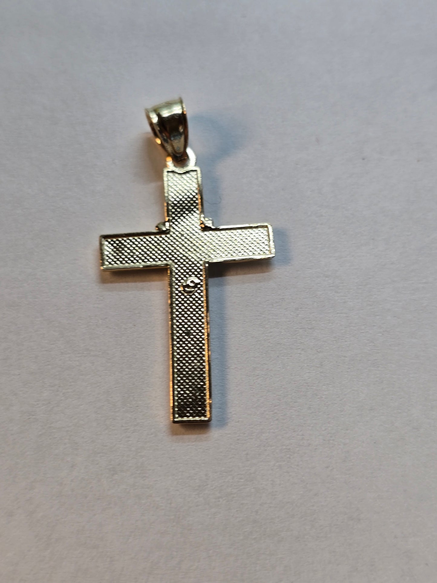 Dije Cruz Oro 14K con Rosario Integrado