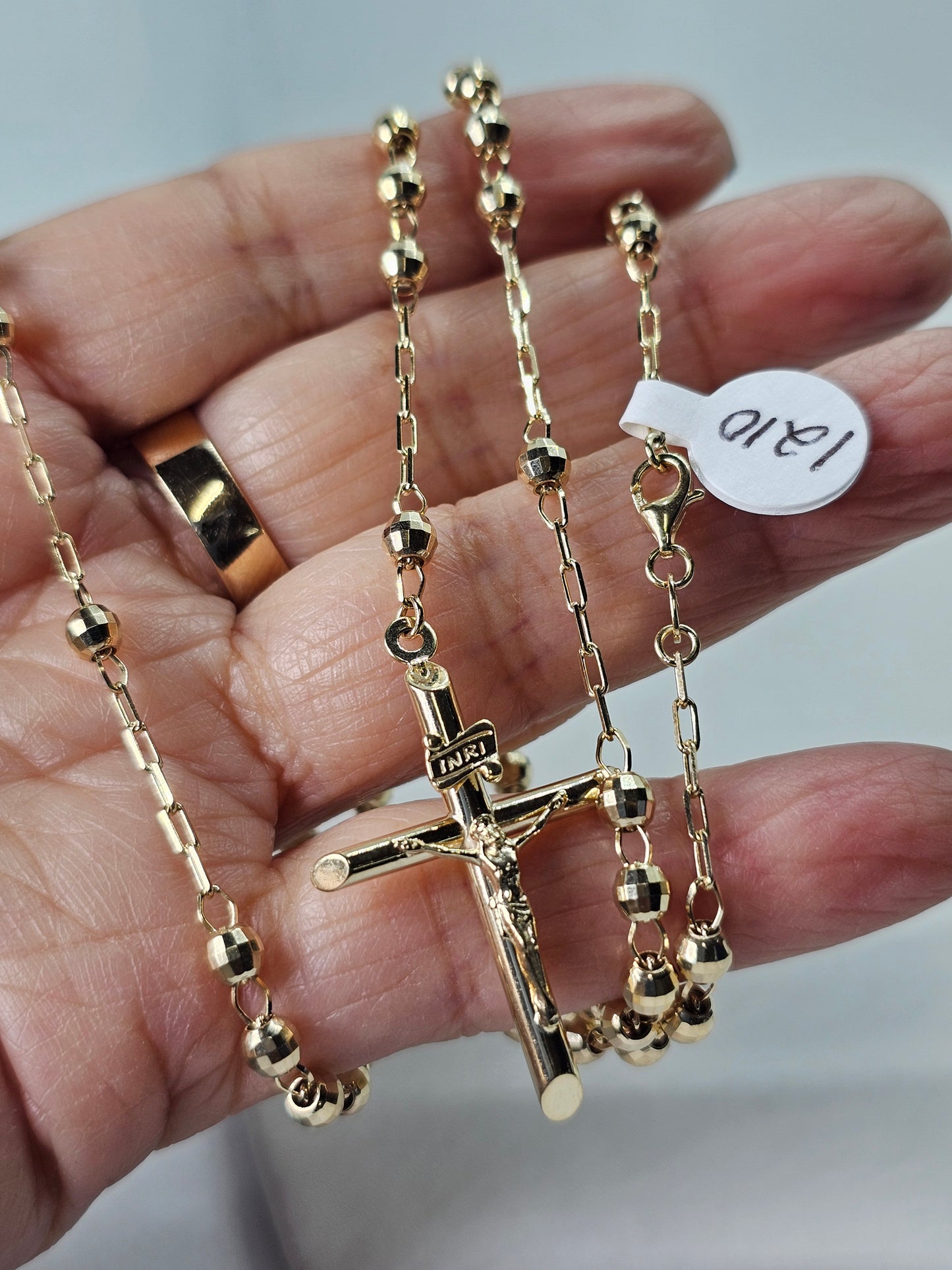 Rosario 10k Oro Italiano