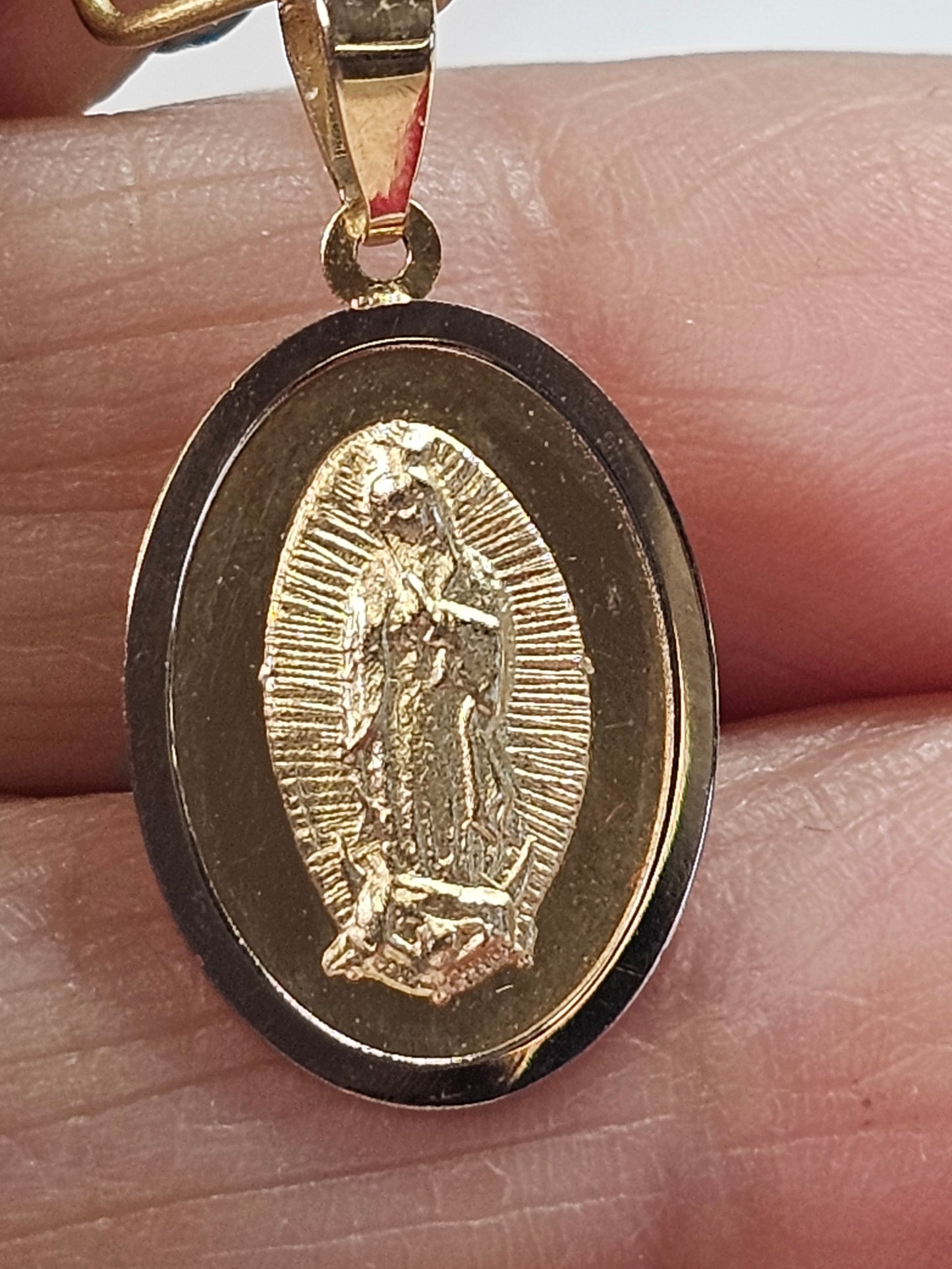 Dige Virgen de Guadalupe 14k