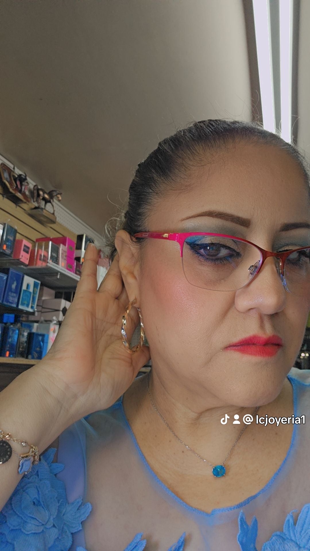 Arracadas 3 tonos 14k oro