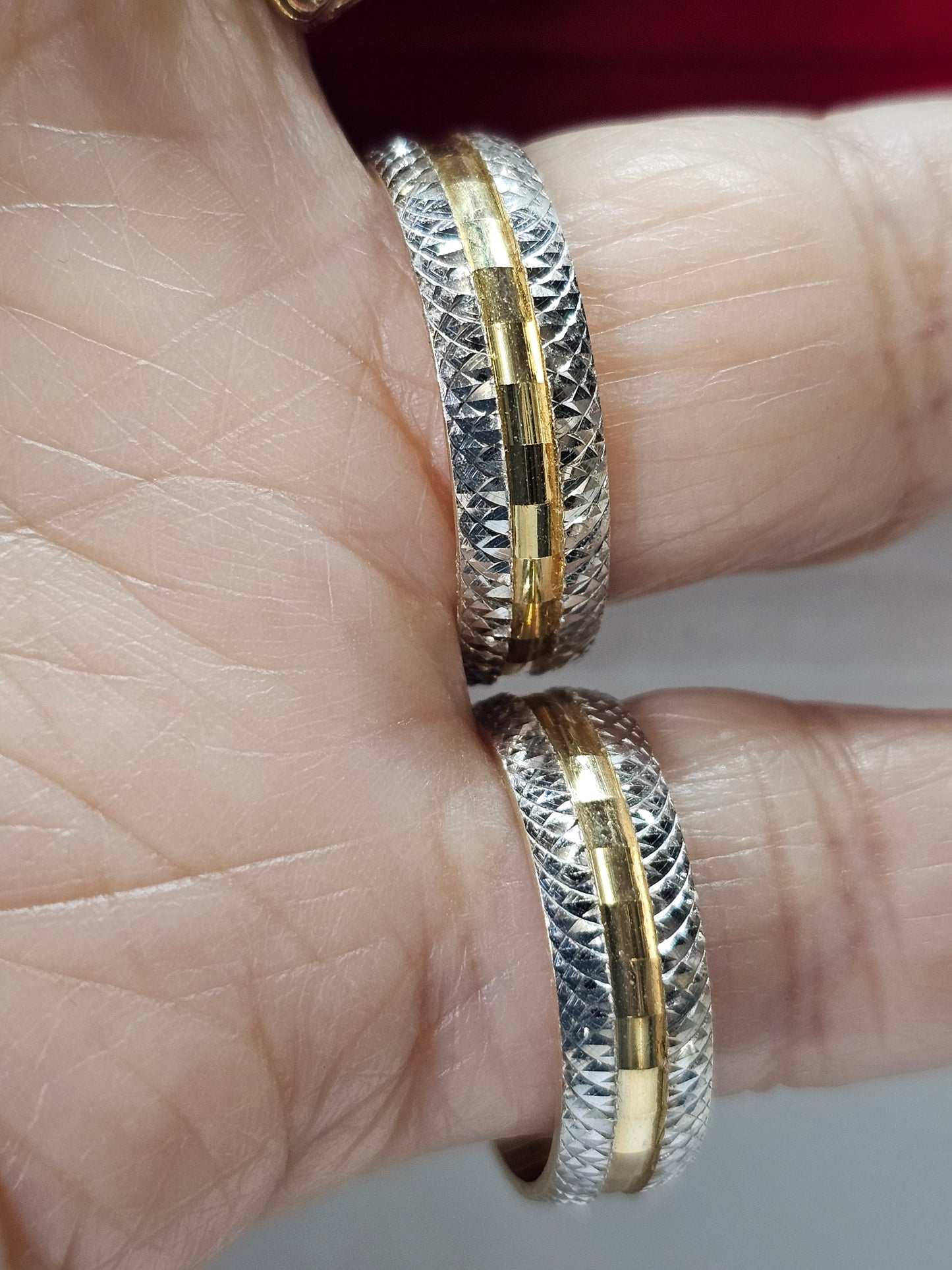 Set de Anillos de Boda 14k