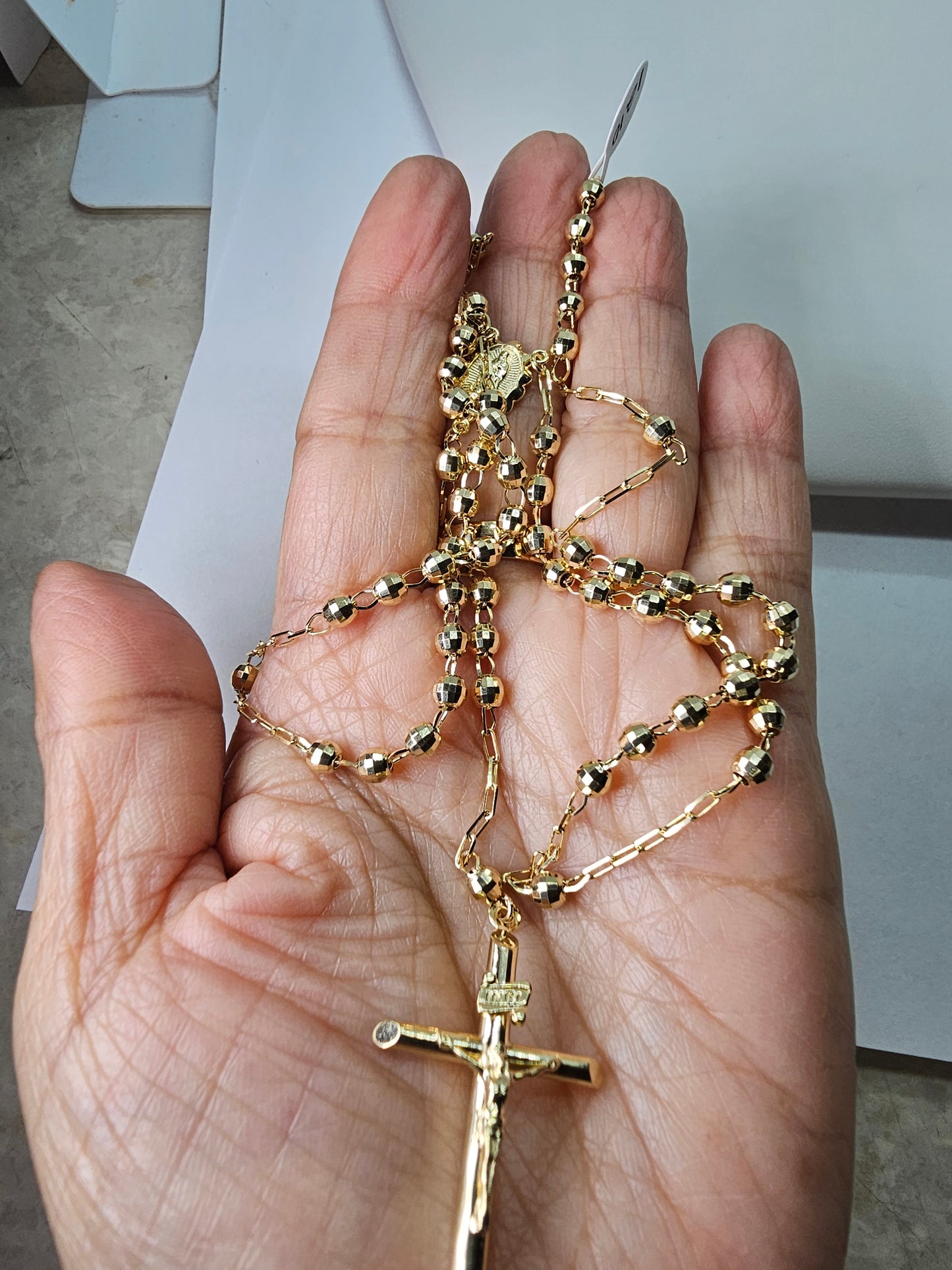 Rosario 10k Oro Italiano