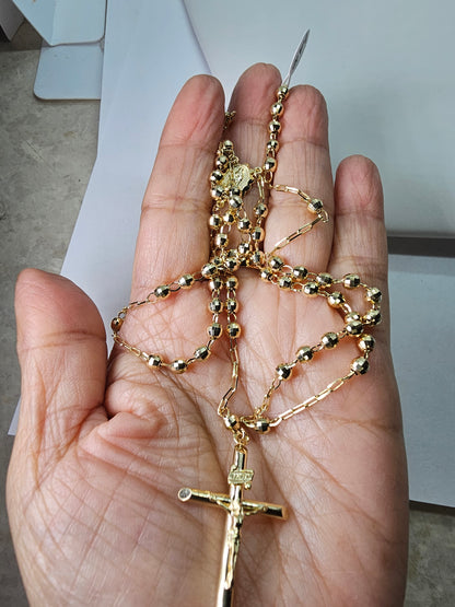 Rosario 10k Oro Italiano