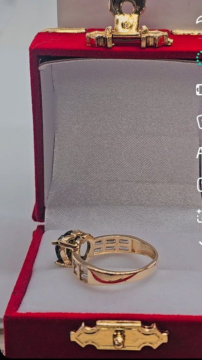 Anillo Corazón Oro 14k #7