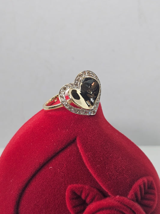 Anillo 14k De corazón