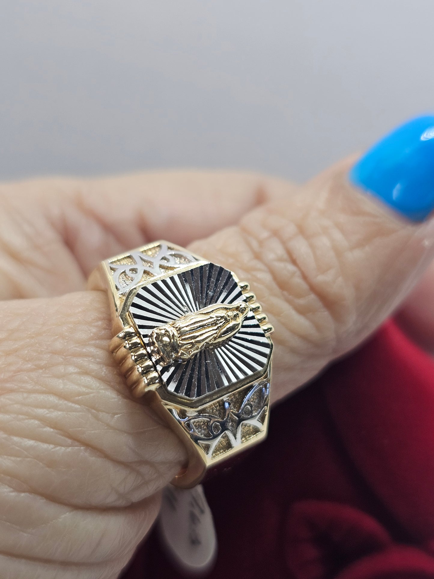 Anillo para caballero 14k