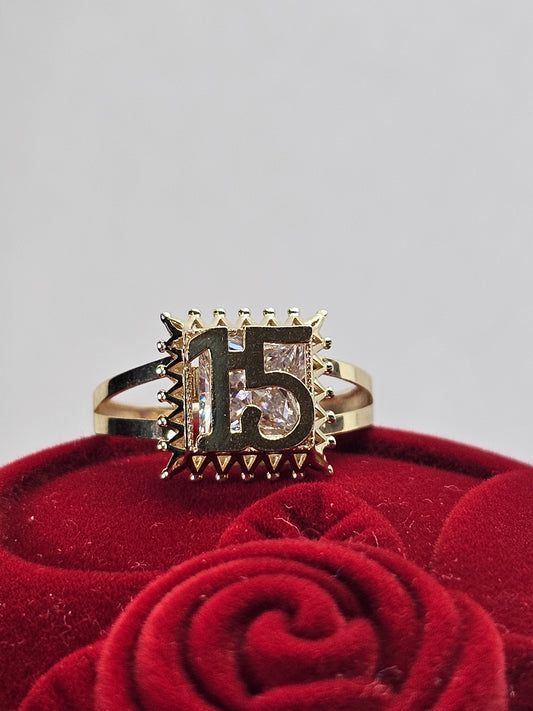 Anillo de 15 Años 14k