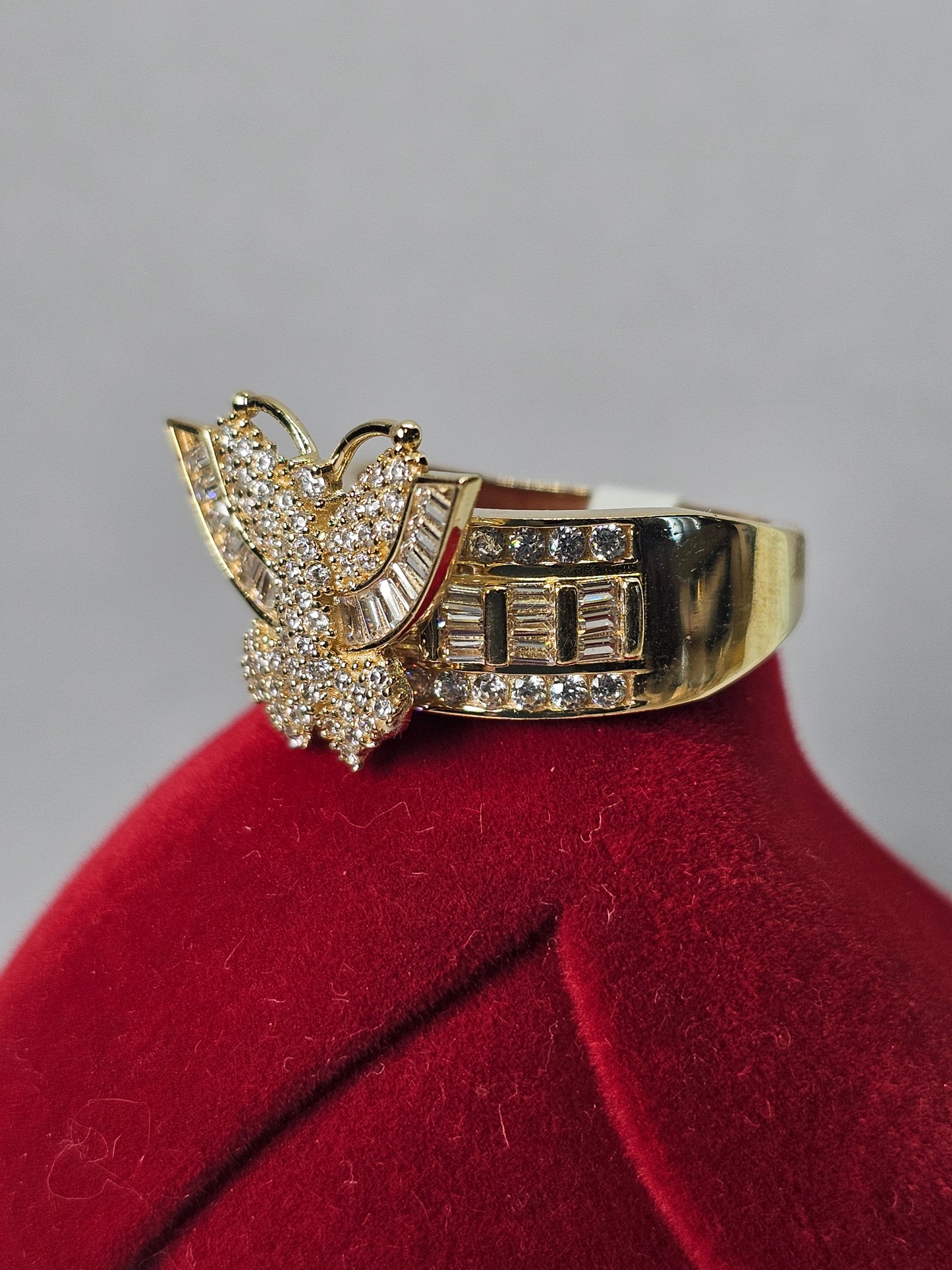 Anillo Mariposa 14k Oro solido