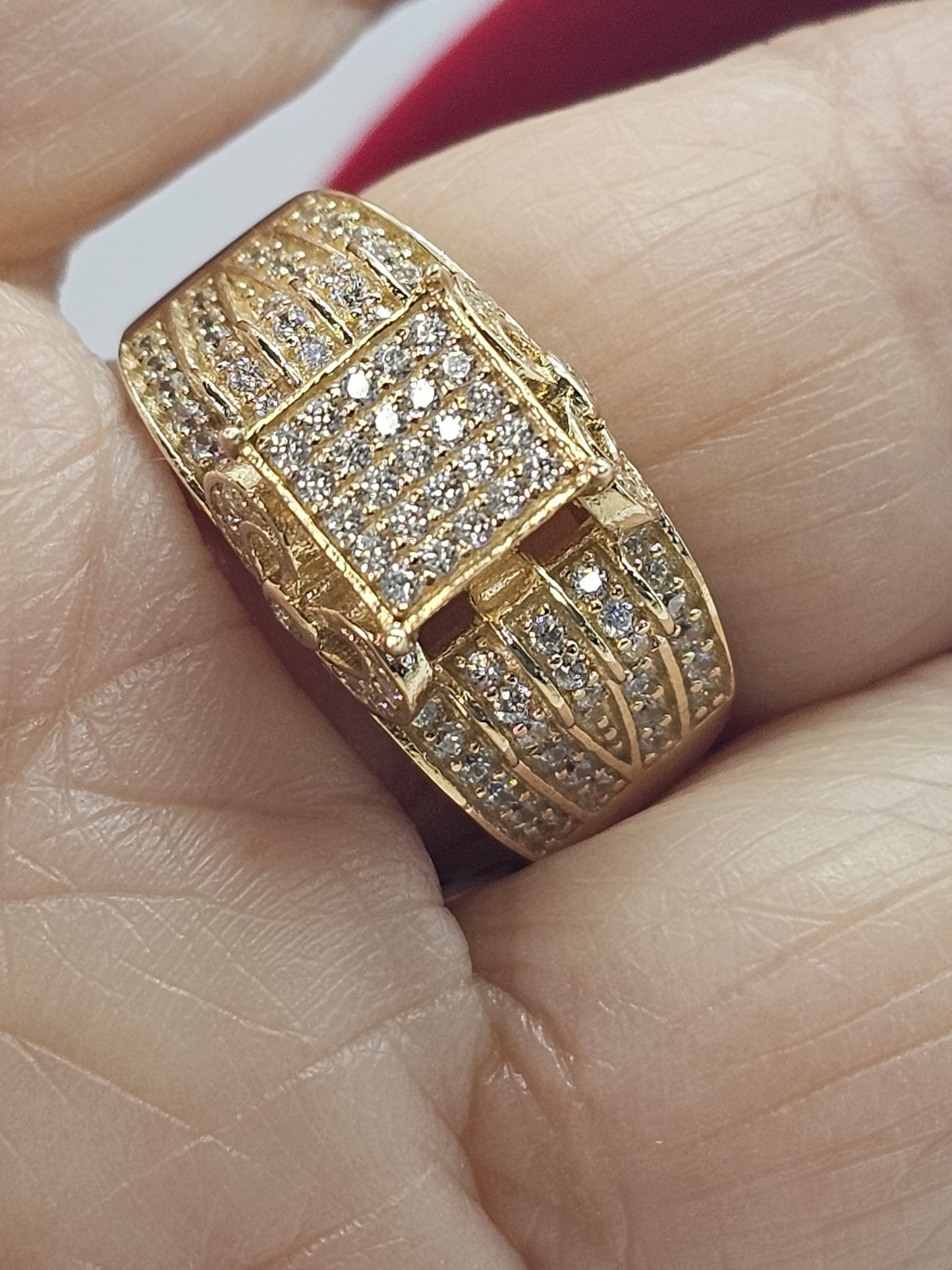 Anillo Princesa 14k Oro solido