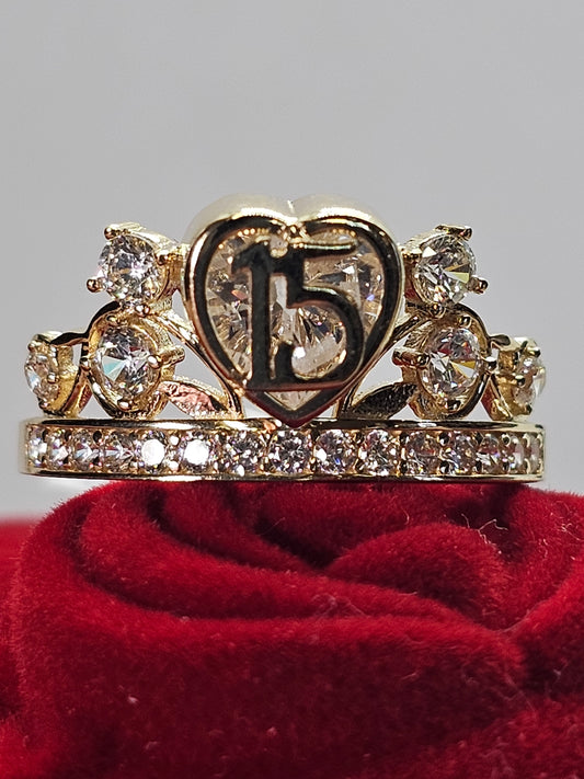 Anillo de 15 Años 14k