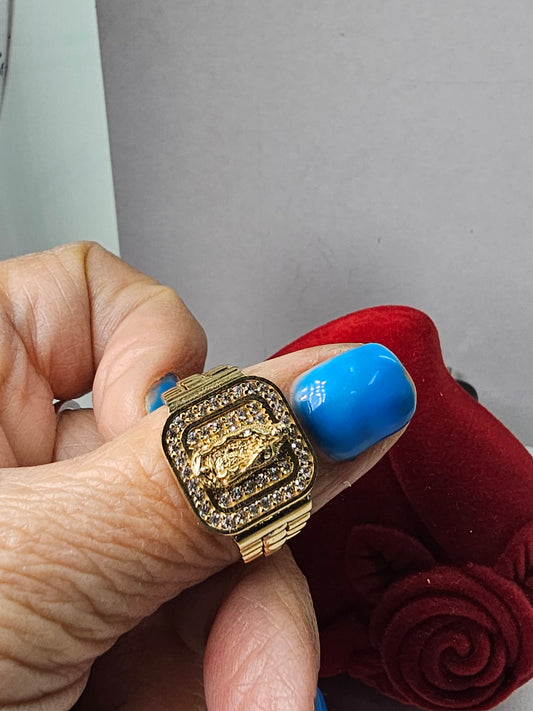 Anillo para caballero 10k