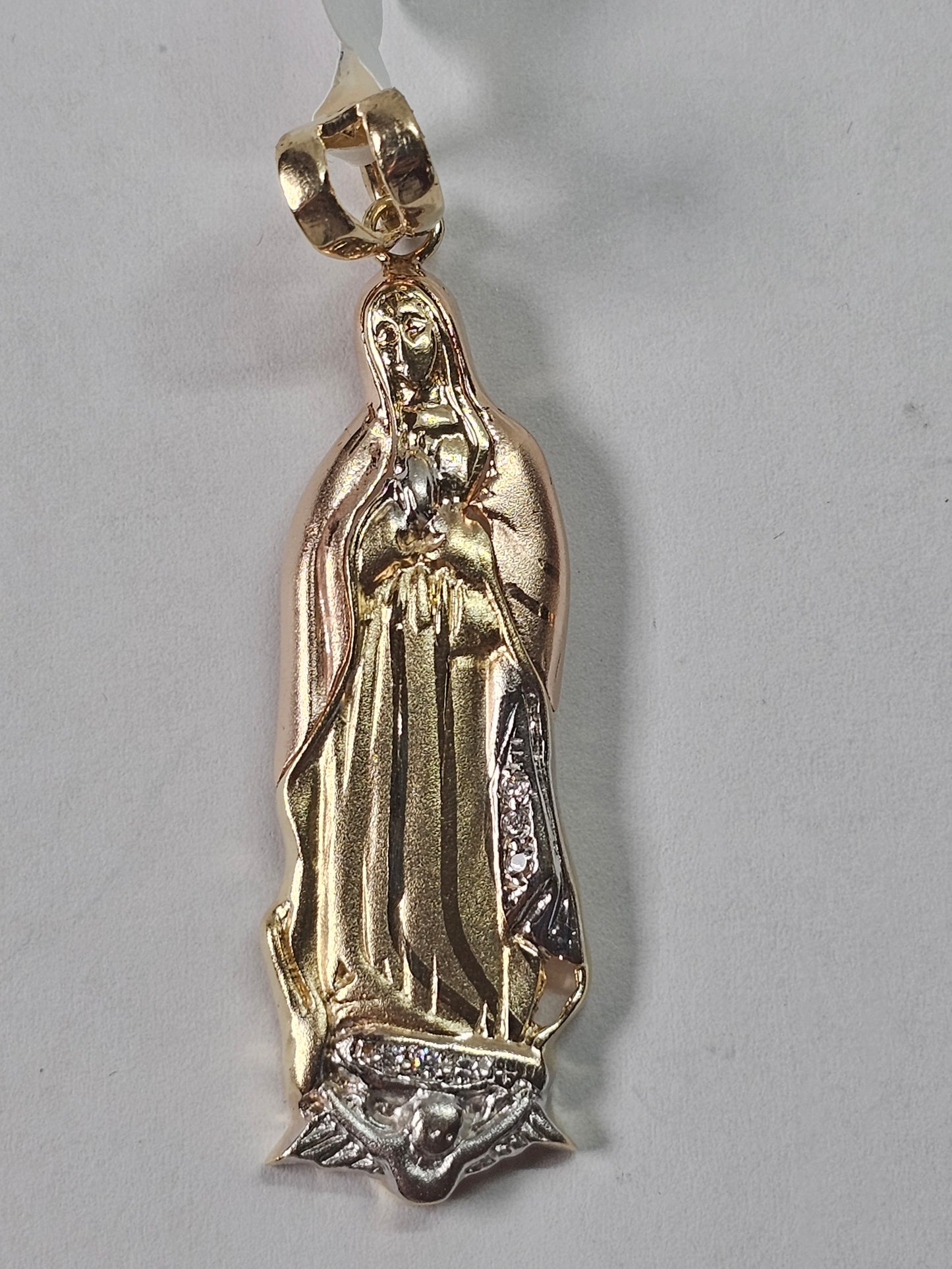 MEDALLA  Virgen de Guadalupe   14k
