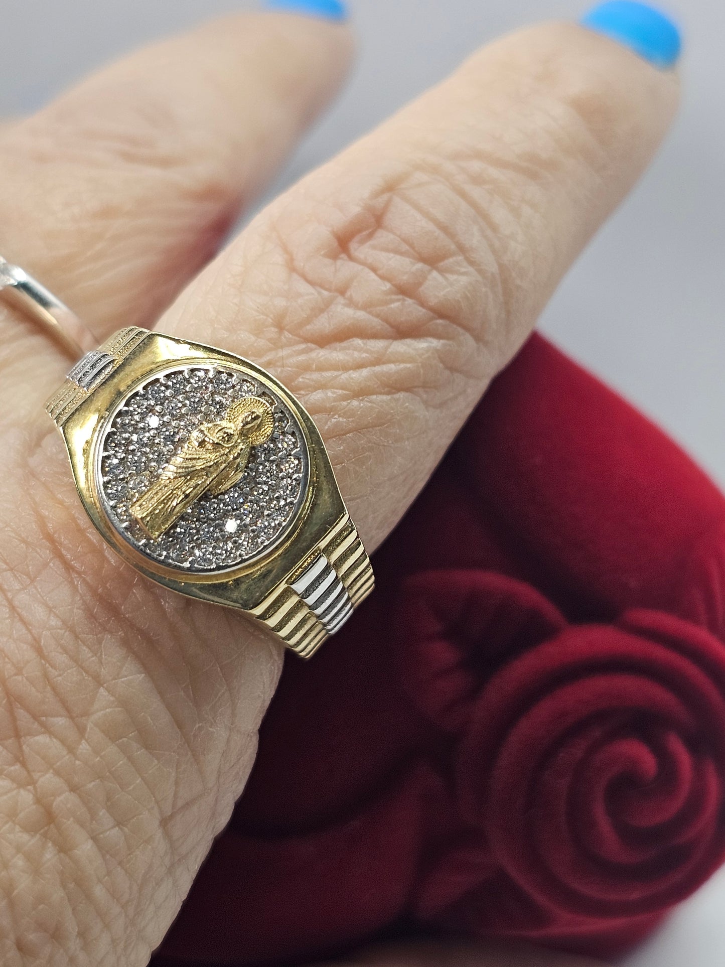 Anillo para caballero 10k