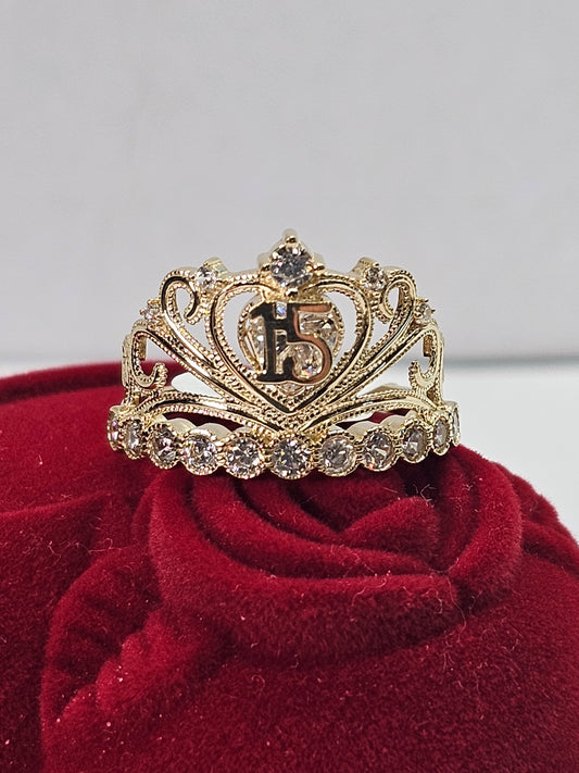 Anillo de 15 Años 14k