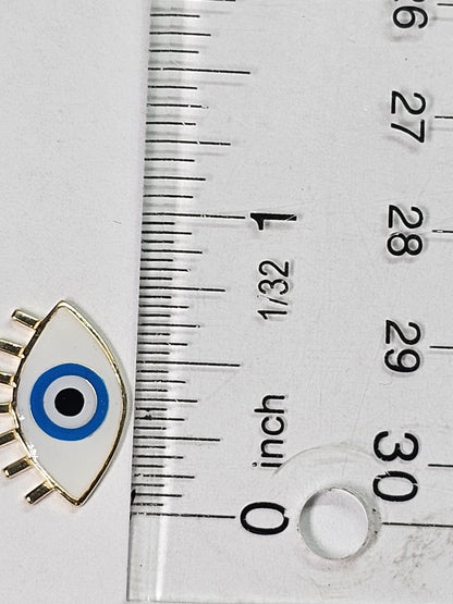 Dige ojo turco 14k oro