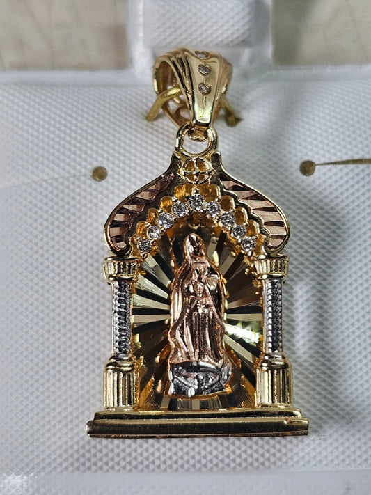 Dige Virgen de Guadalupe 14k