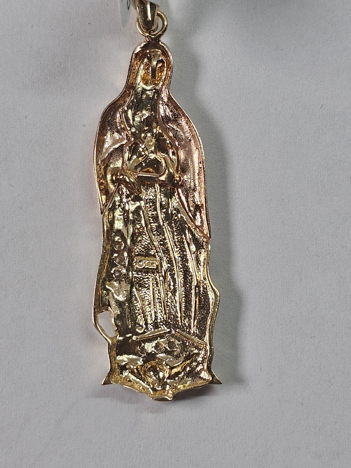 MEDALLA  Virgen de Guadalupe   14k