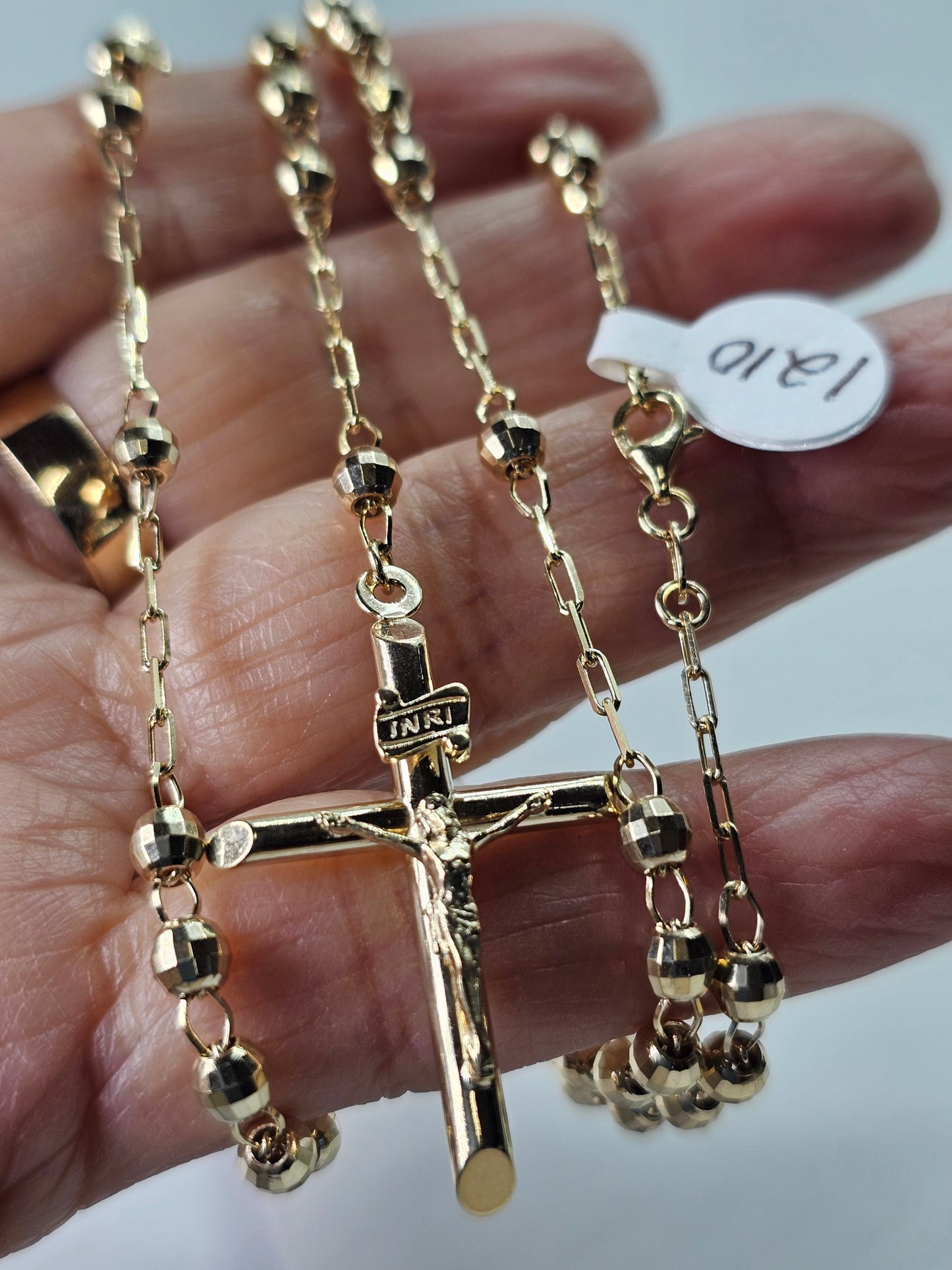 Rosario 10k Oro Italiano