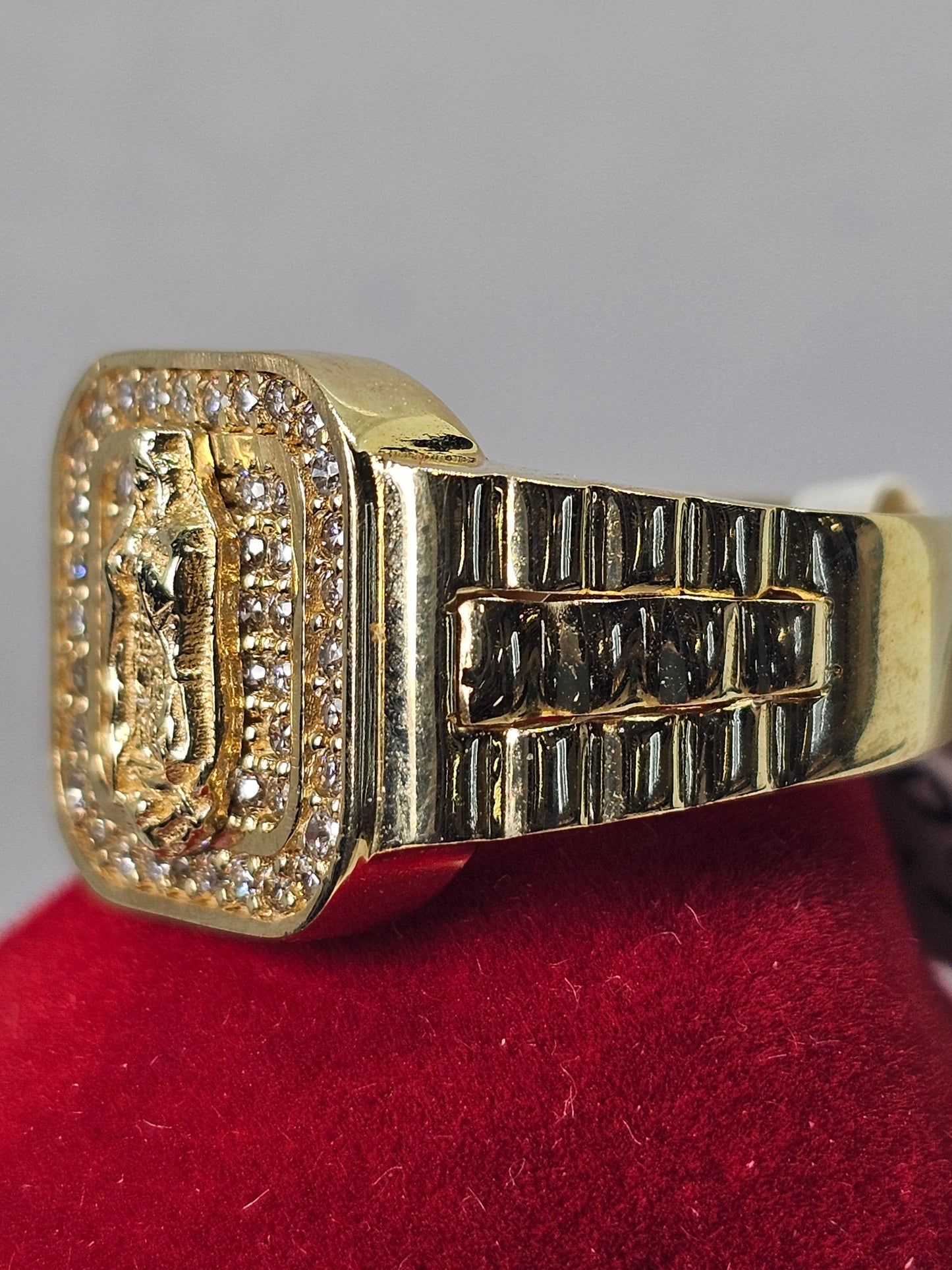 Anillo para caballero 10k