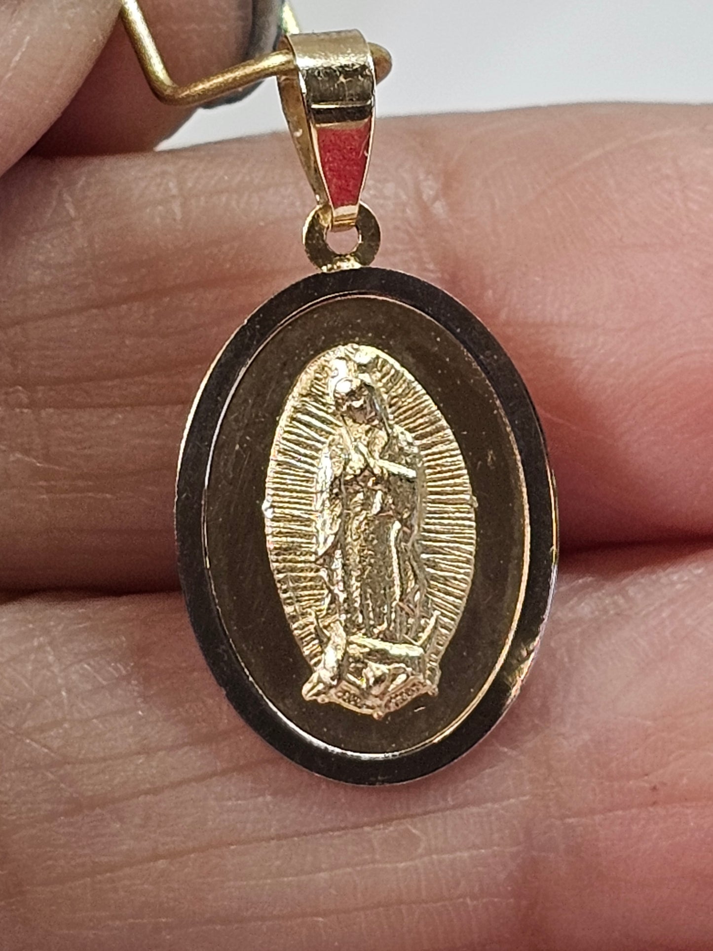 Dige Virgen de Guadalupe 14k