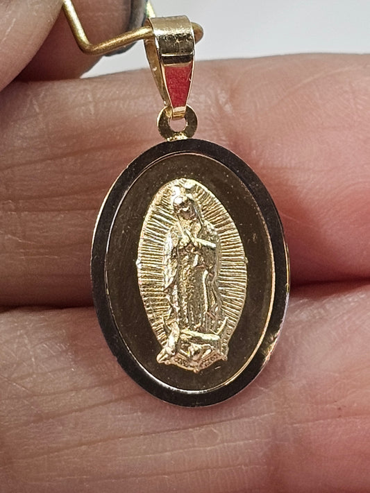 Dige Virgen de Guadalupe 14k