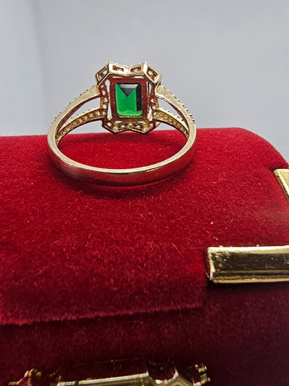 Anillo Hermoso Oro 14k #7.5