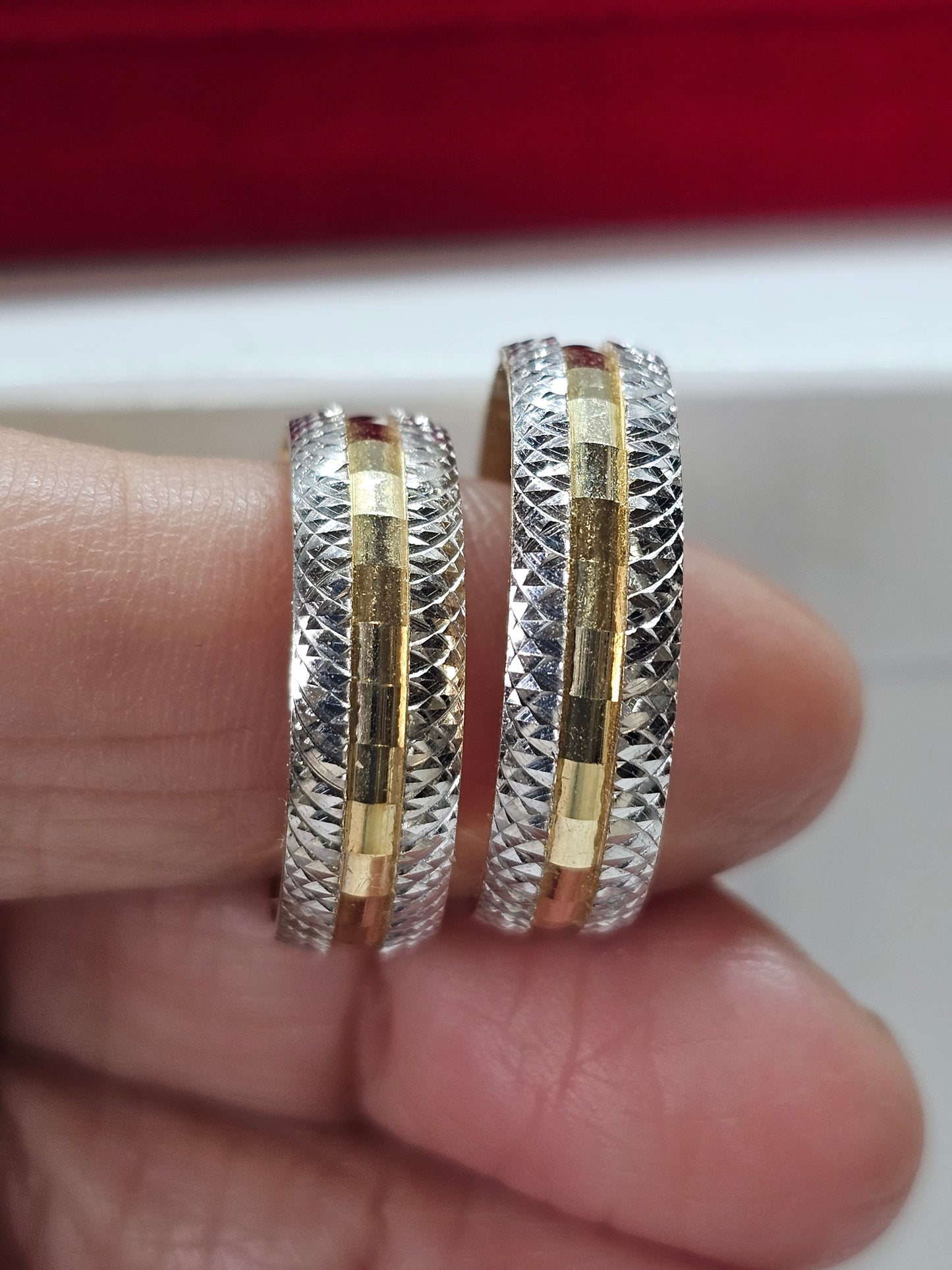 Set de Anillos de Boda 14k