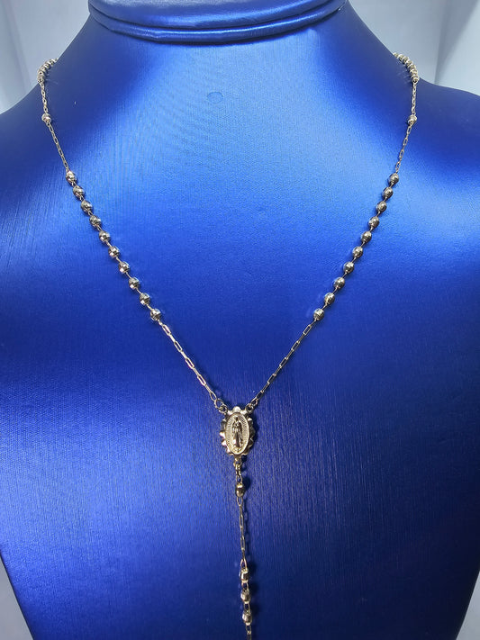 Rosario 10k Oro Italiano