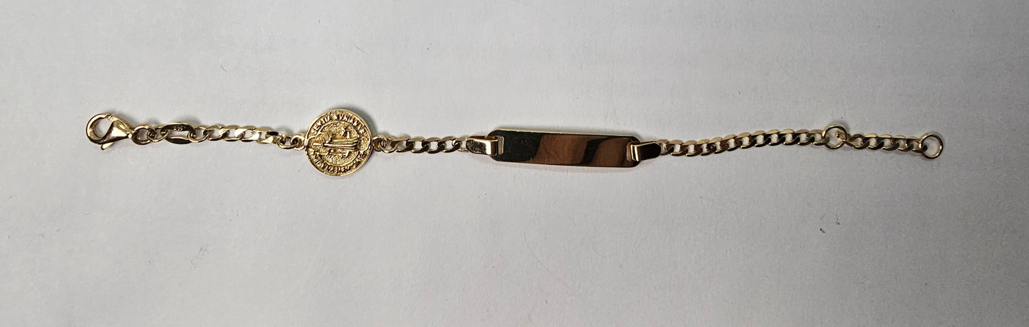 Brazalete para Niño 14k Oro