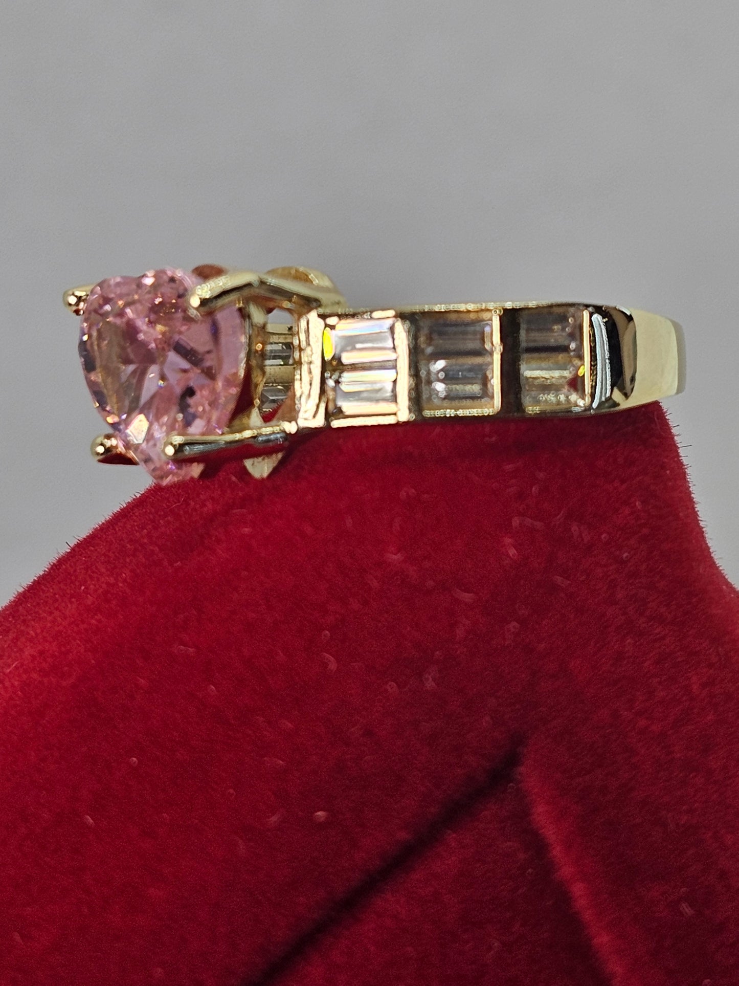 Anillo 14k De corazón