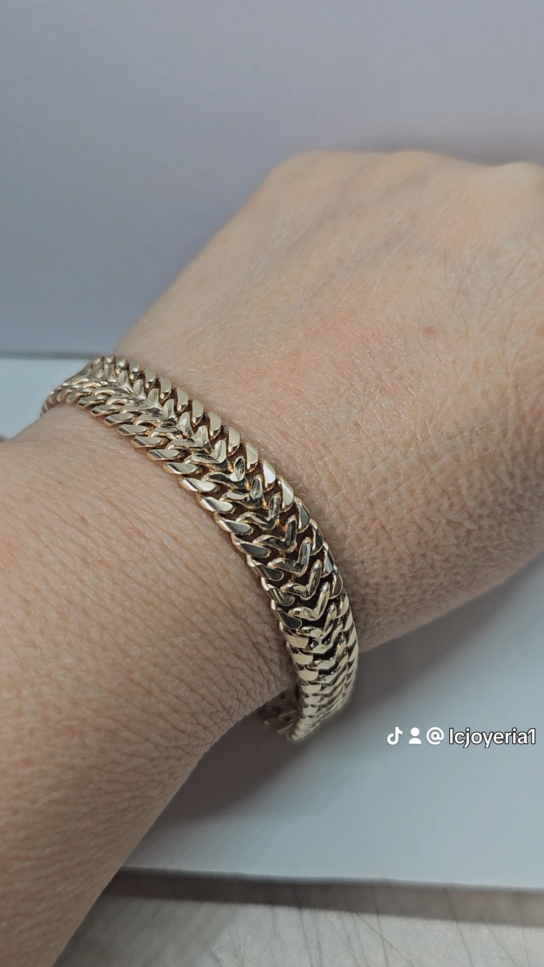 Brazalete de 14k