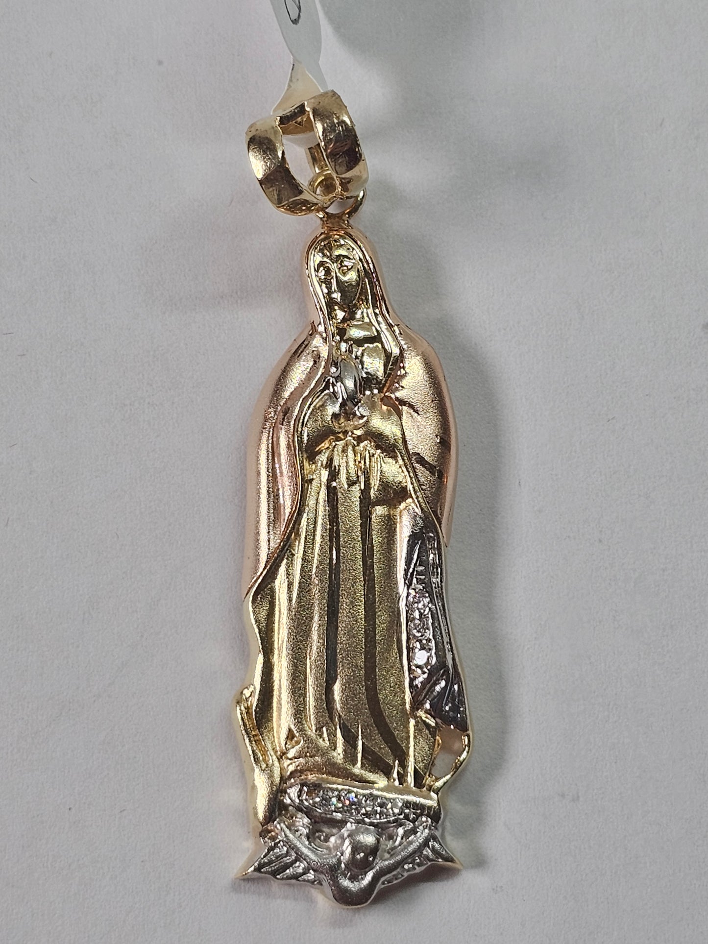 MEDALLA  Virgen de Guadalupe   14k