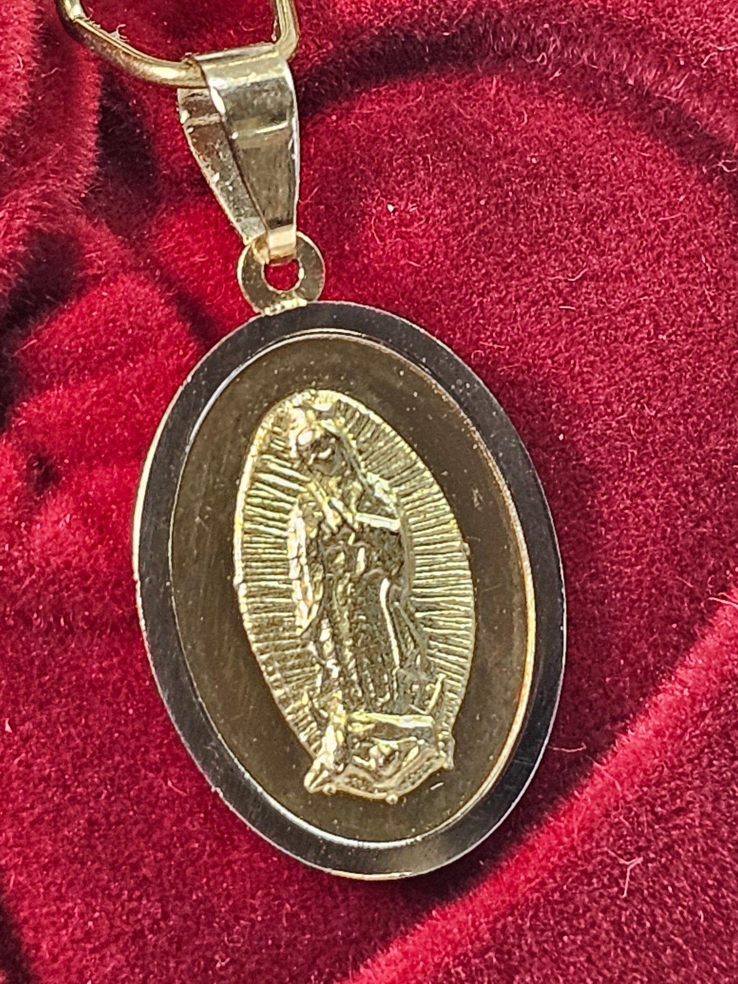 Dige Virgen de Guadalupe 14k