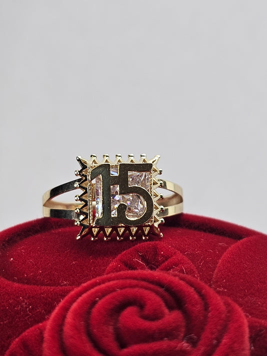 Anillo de 15 Años 14k