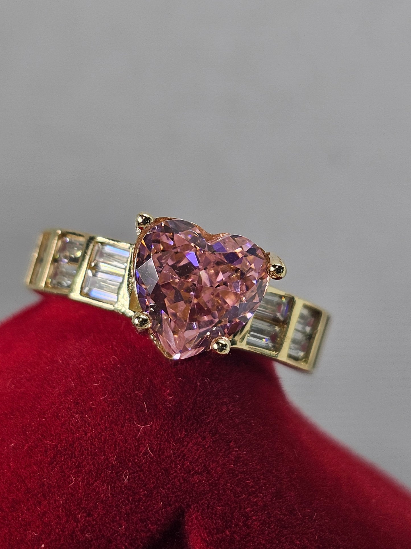 Anillo 14k De corazón