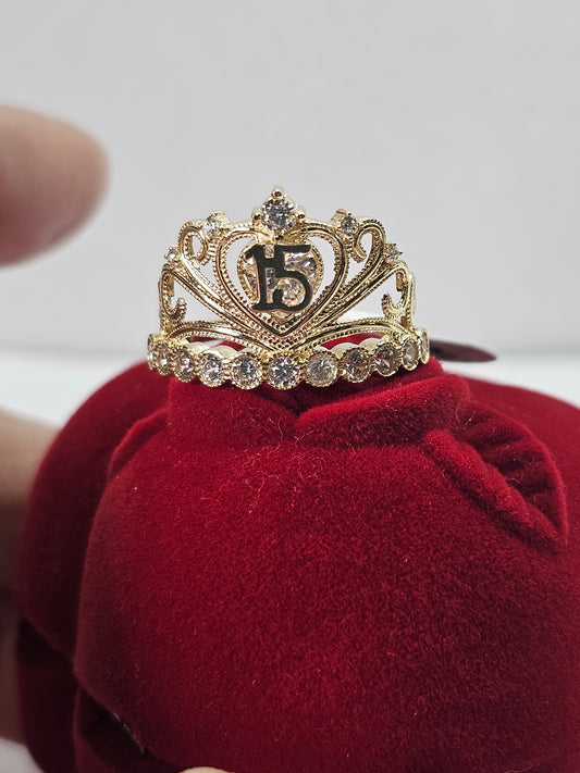 Anillo de 15 Años 14k